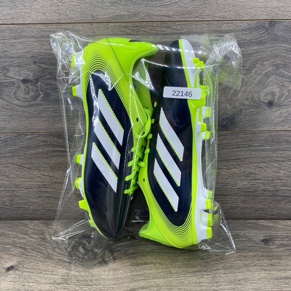 Adidas Copa Pure III Club Mens Soccer Cleats Navy Neon Yellow JR2896 Size 9 NEW - Picture 14 of 15